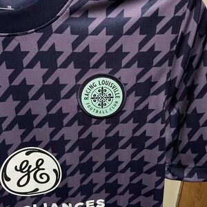 Racing Louisville soccer jersey